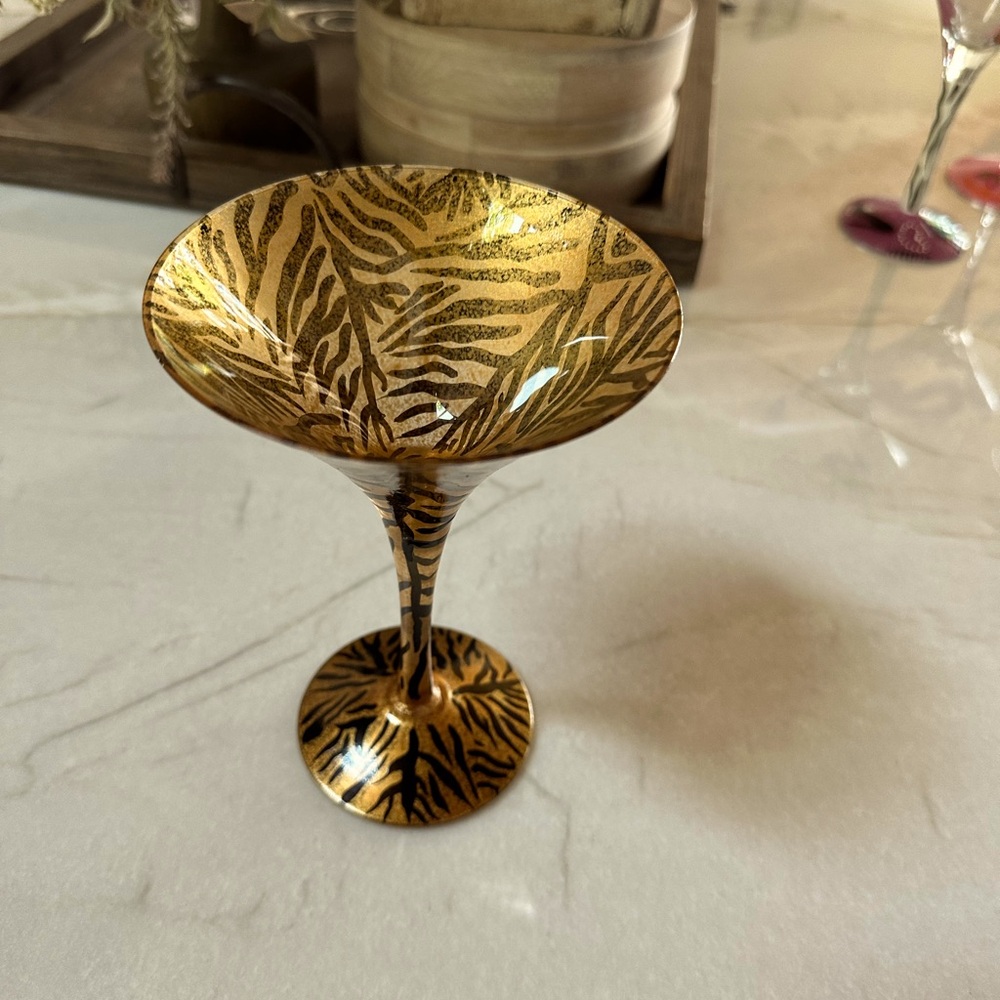 Lolita “Tiger-Tini” Martini Glass